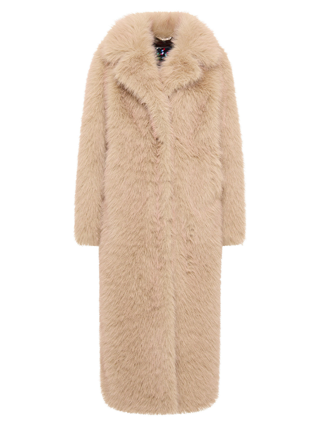 Fake Fur Mantel Moon-Lake in Beige