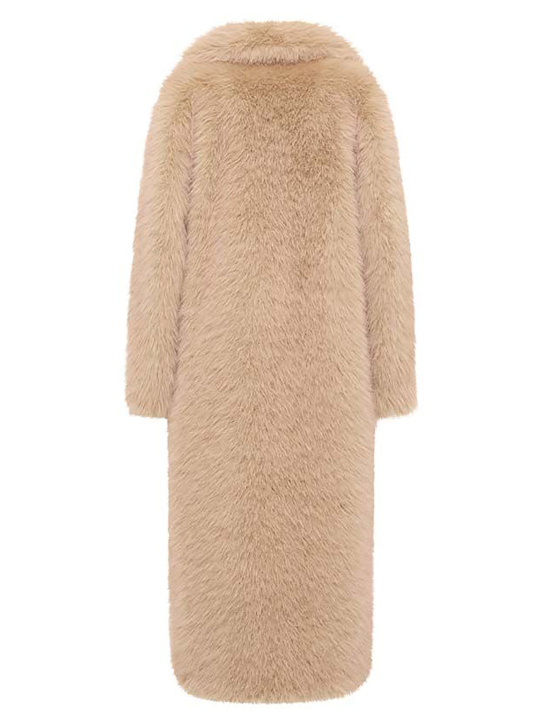 Fake Fur Mantel Moon-Lake in Beige