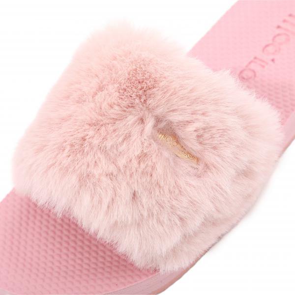 Schuh Teddy Rose mit Teddy Clutch