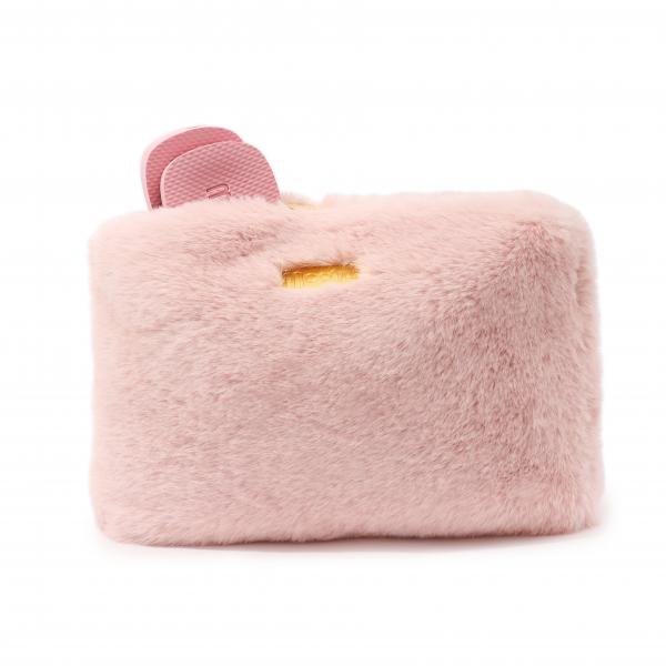 Schuh Teddy Rose mit Teddy Clutch