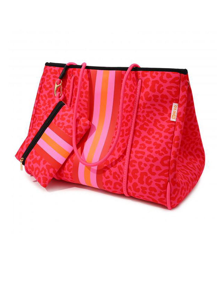 Neoprentasche Leo Pink L