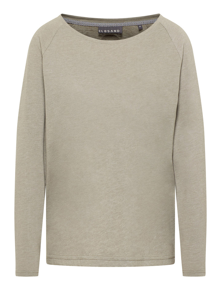 Longsleeve Tira Pale Fern Melange