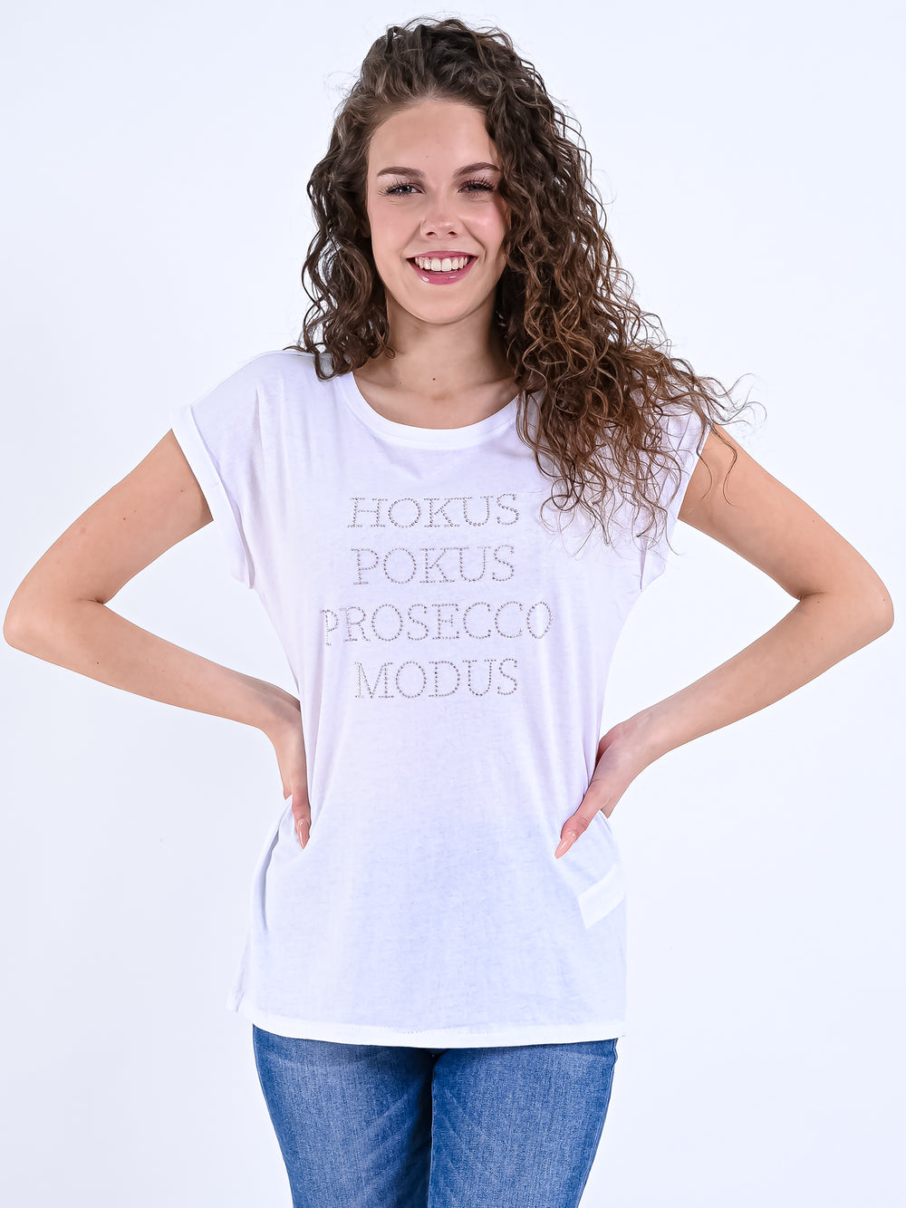 T-Shirt Studs "Hokus Pokus Prosecco Modus"