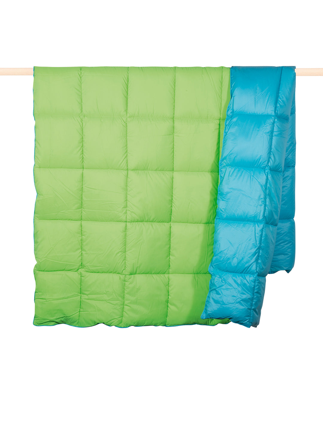 Steppdecke Garment Grün Blau
