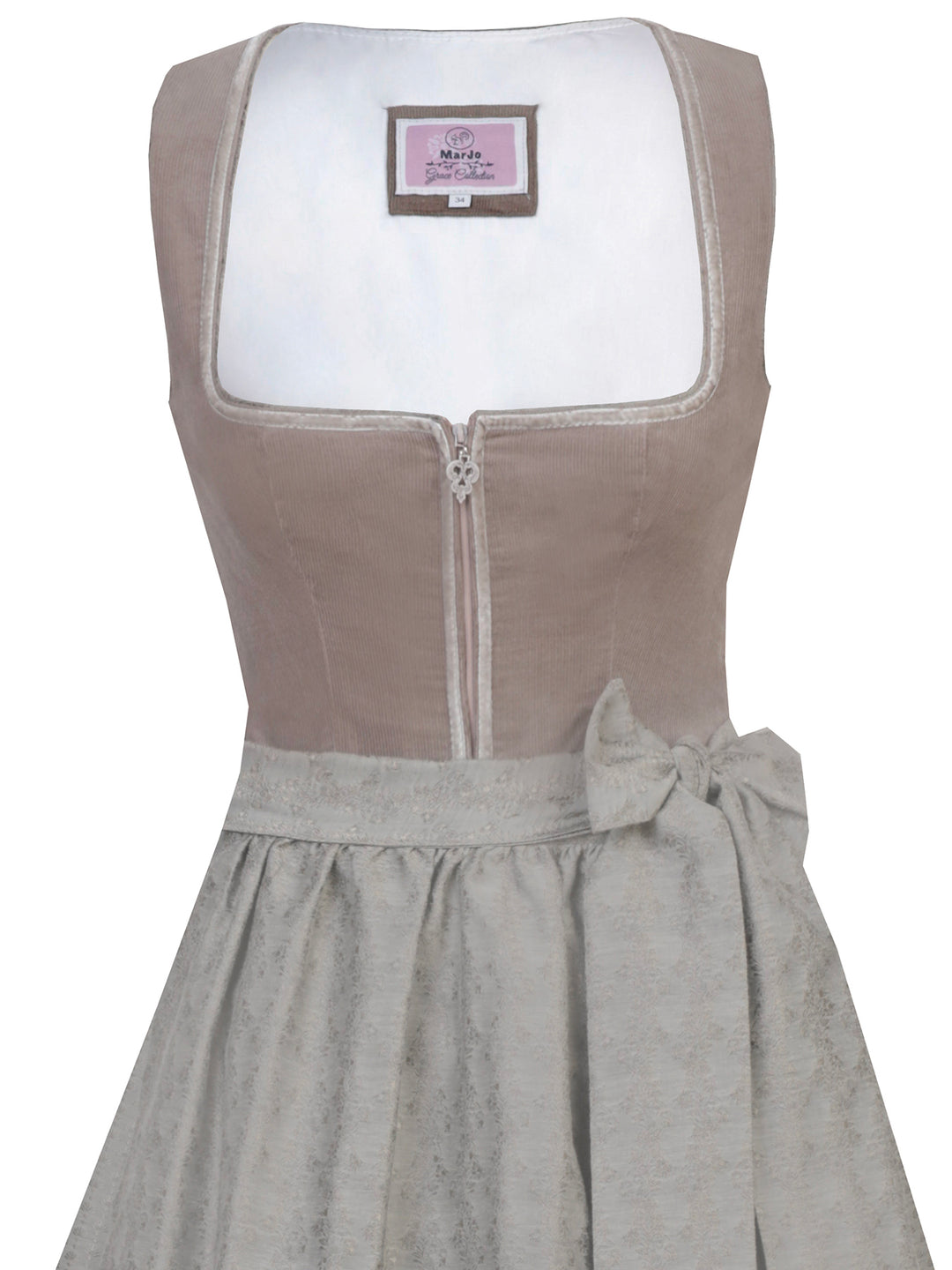 Dirndl Marilena in Khaki