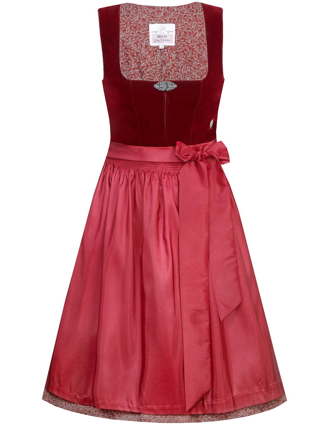 Samtdirndl Elisabeth in Palisander
