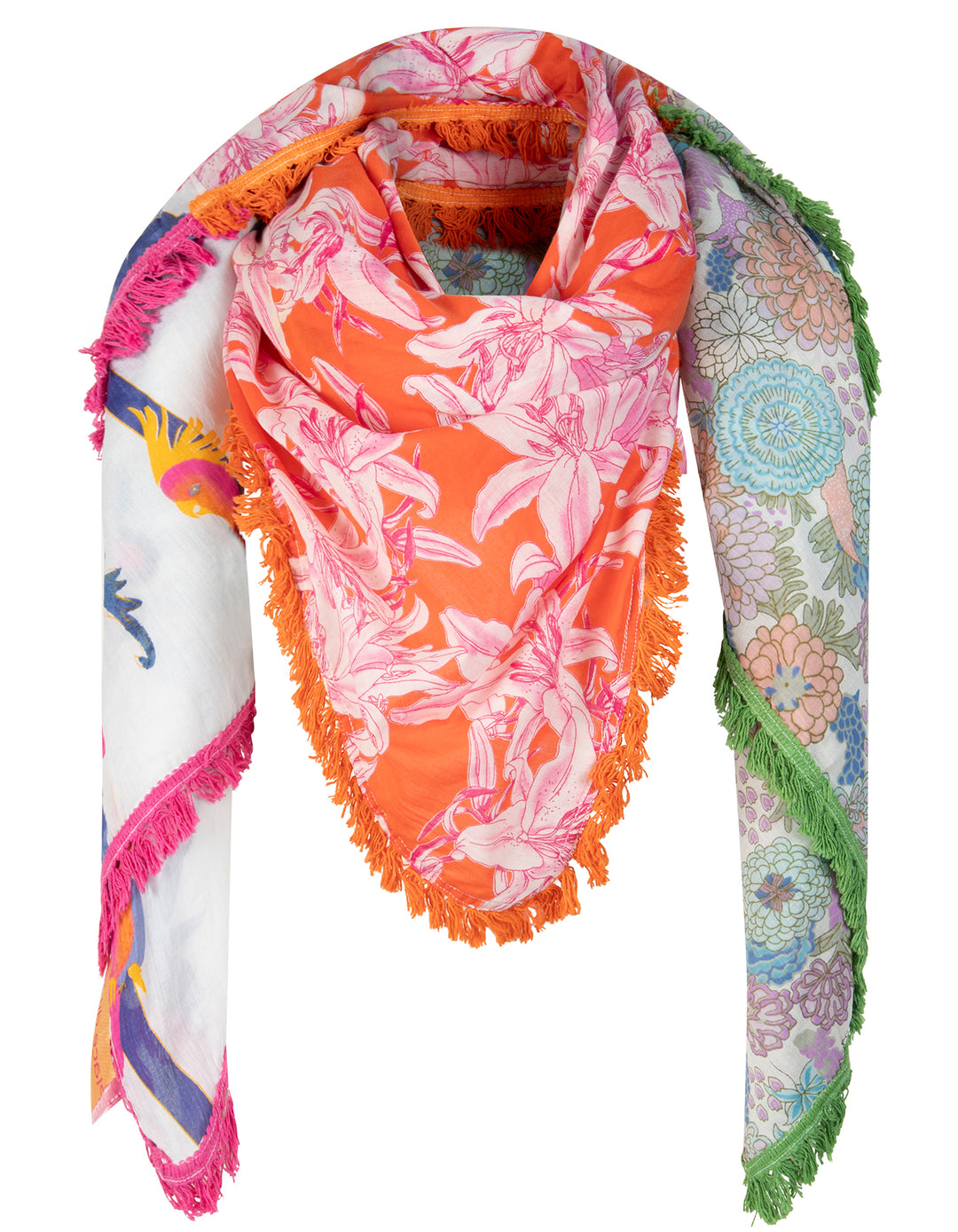 Schal Mix Print