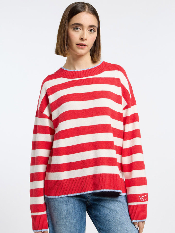 Strickpullover Stripe