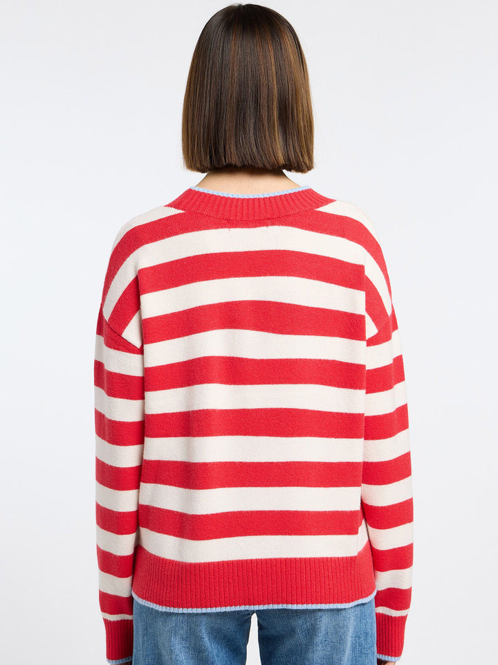 Strickpullover Stripe