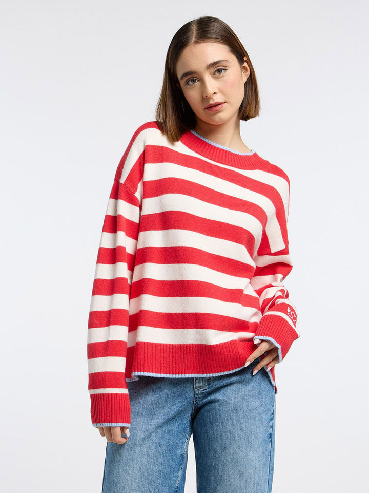 Strickpullover Stripe