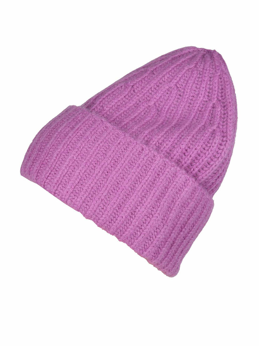 Kaschmir Ribbon Beanie Lila