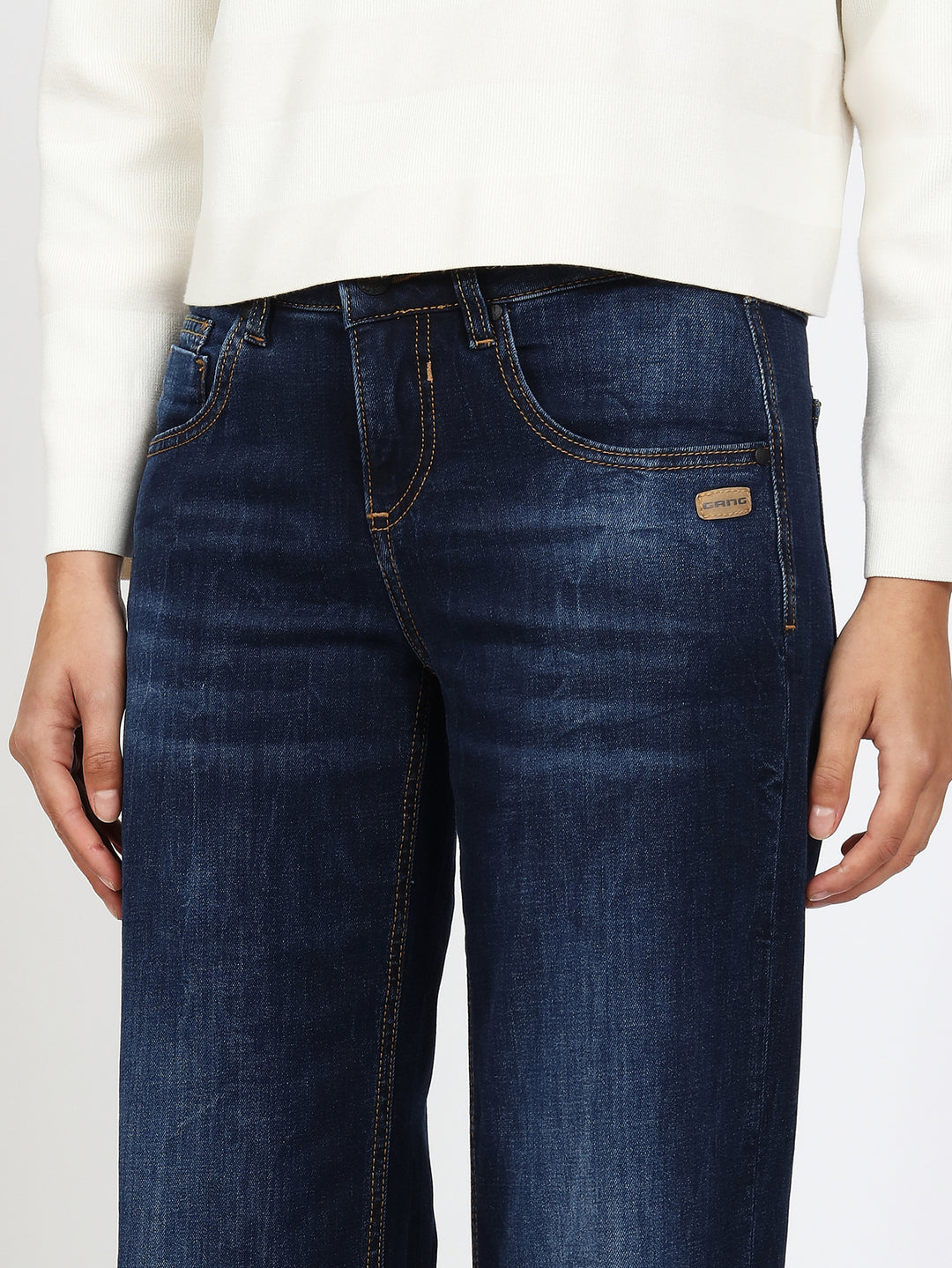 Jeans River Straight Fit Blue Black