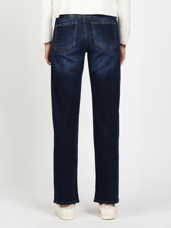 Jeans River Straight Fit Blue Black