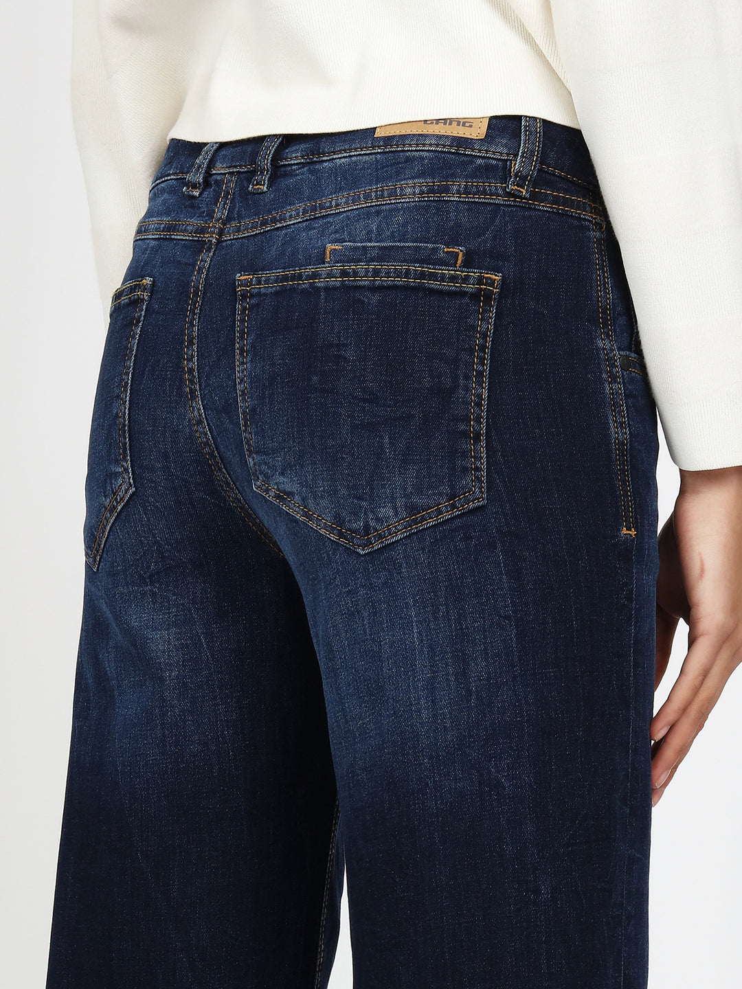 Jeans River Straight Fit Blue Black