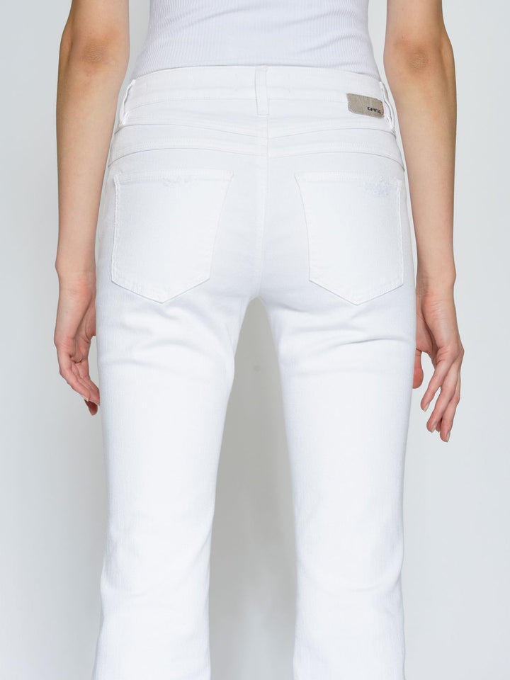 Jeans Maxima Kick White used