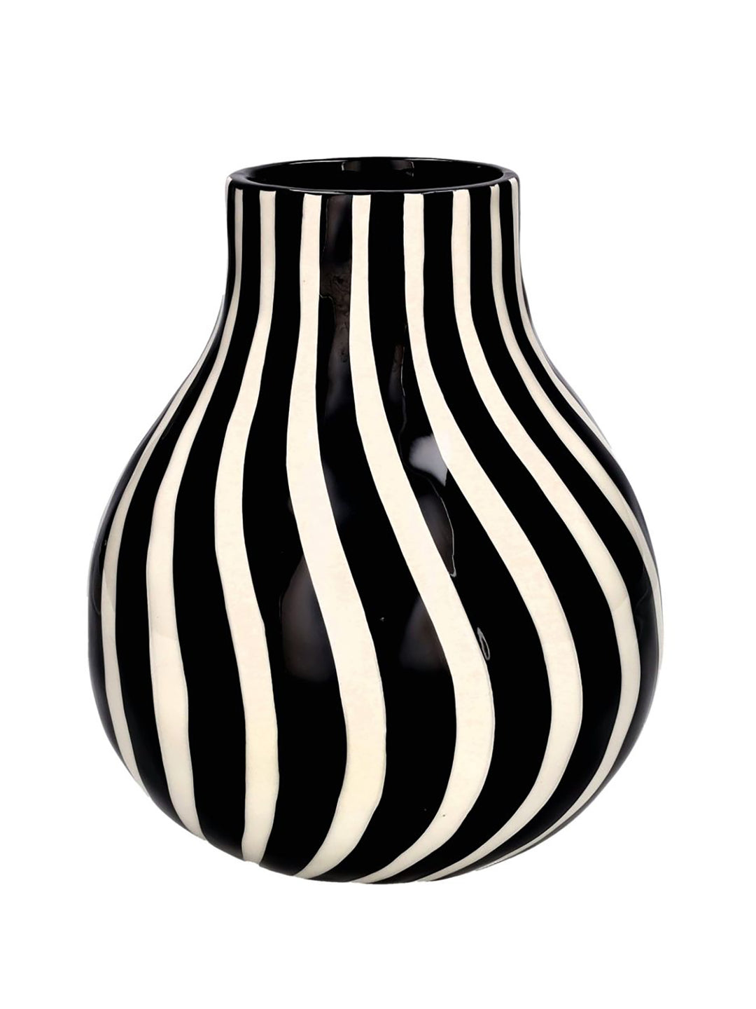 Artisan Vase Gestreift M
