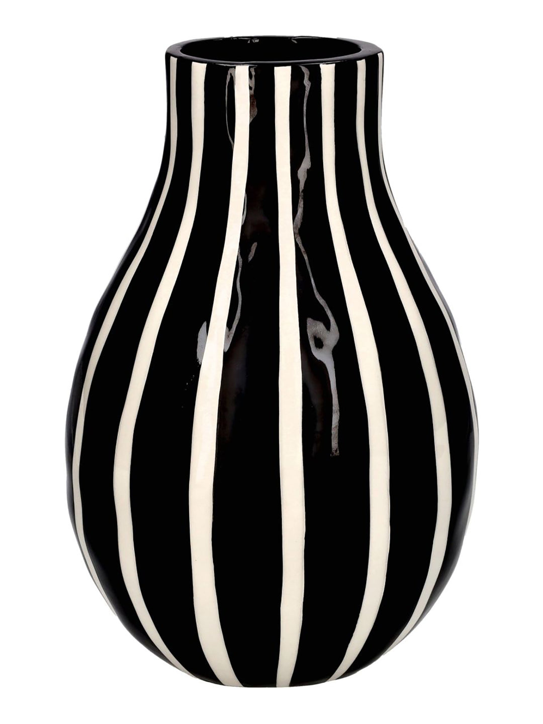 Artisan Vase Gestreift L