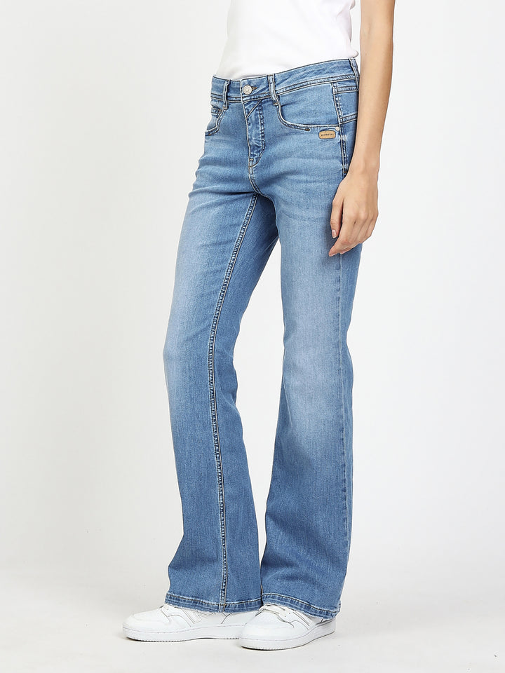 Jeans Amelie Flared Fit Midblue Base Use
