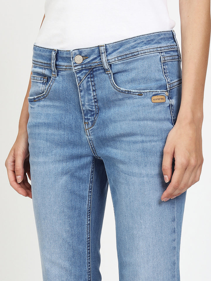 Jeans Amelie Flared Fit Midblue Base Use