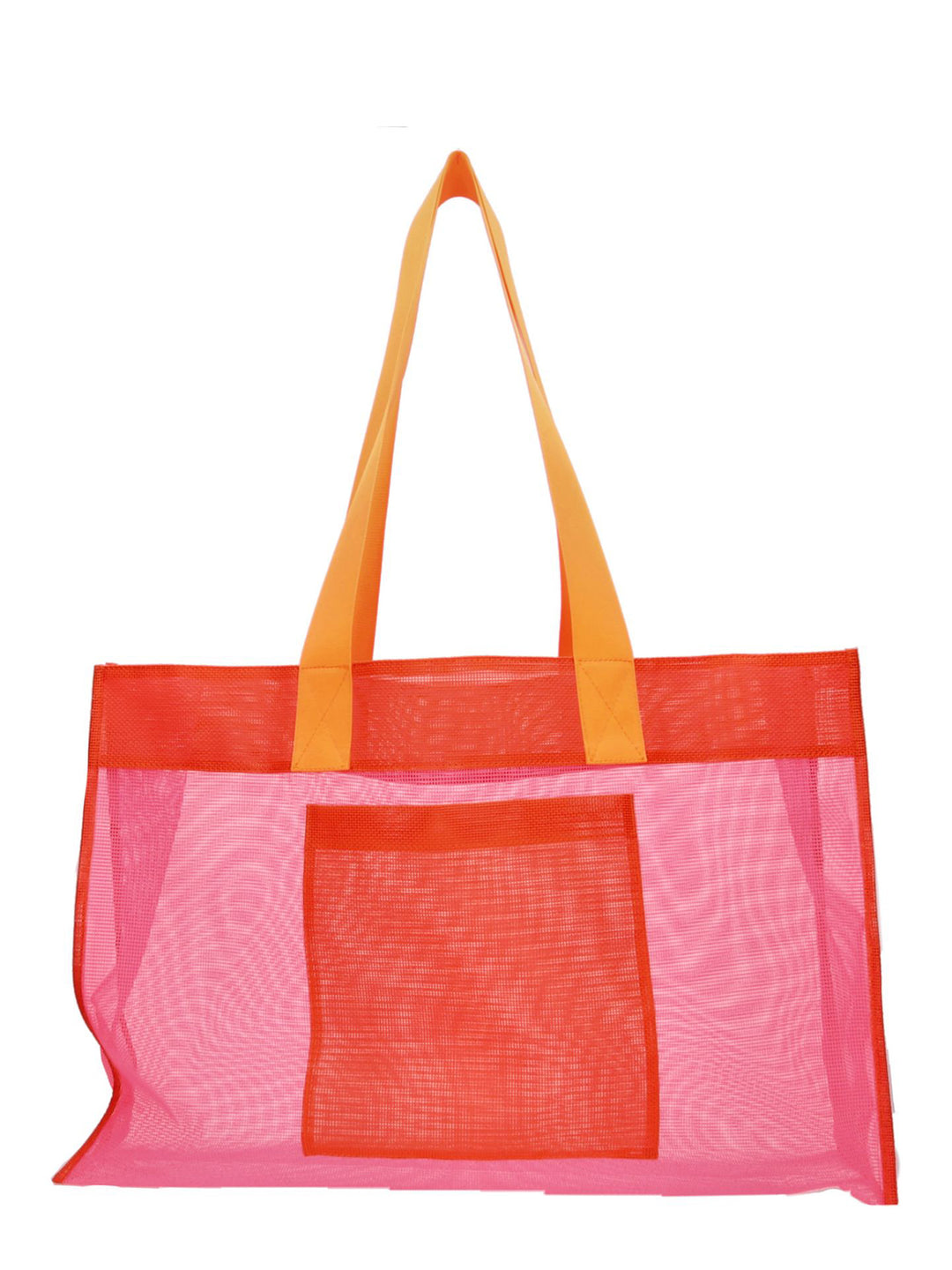 Mesh Tasche Voyage Pink Orange