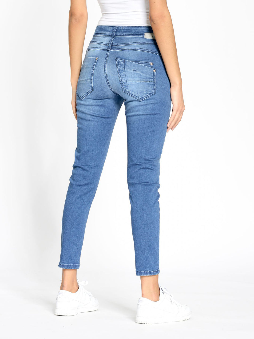 Jeans Amelie Cropped Glam Blue