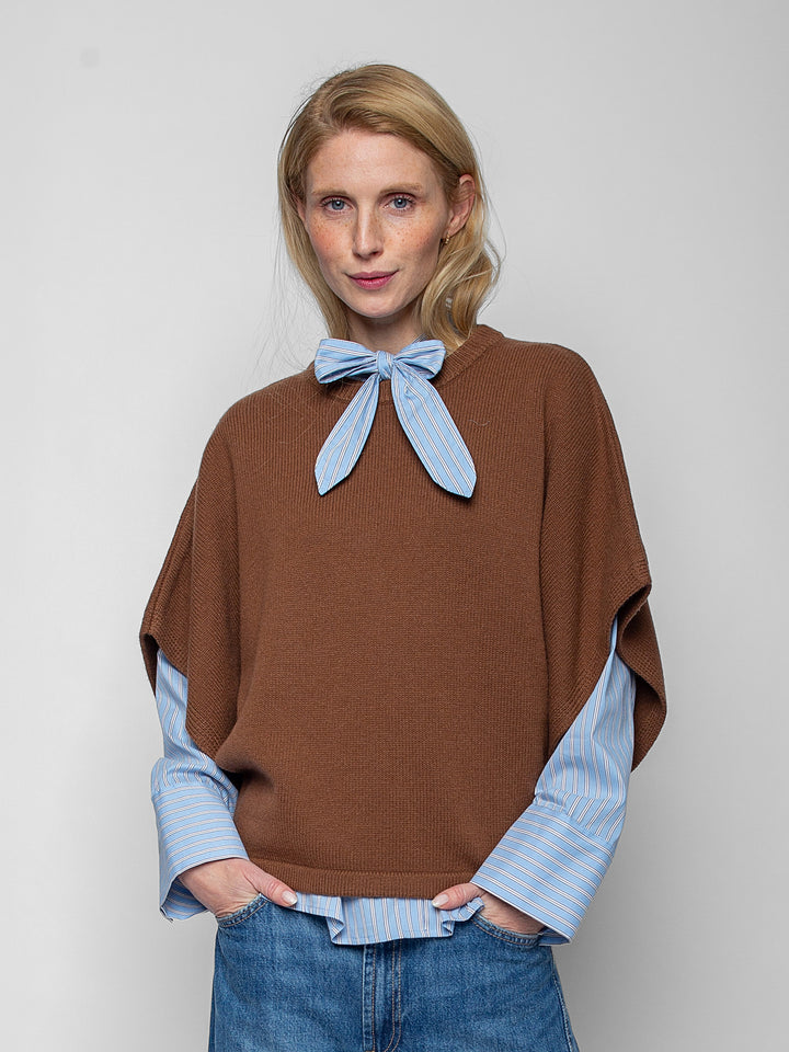 Strickpullover Camel