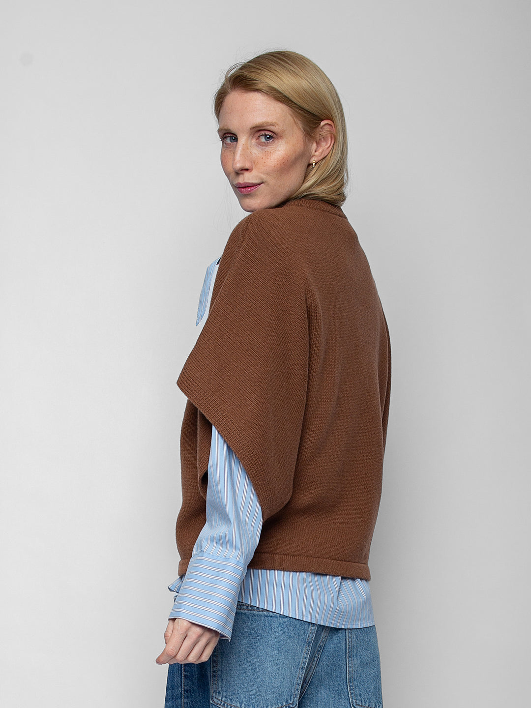 Strickpullover Camel