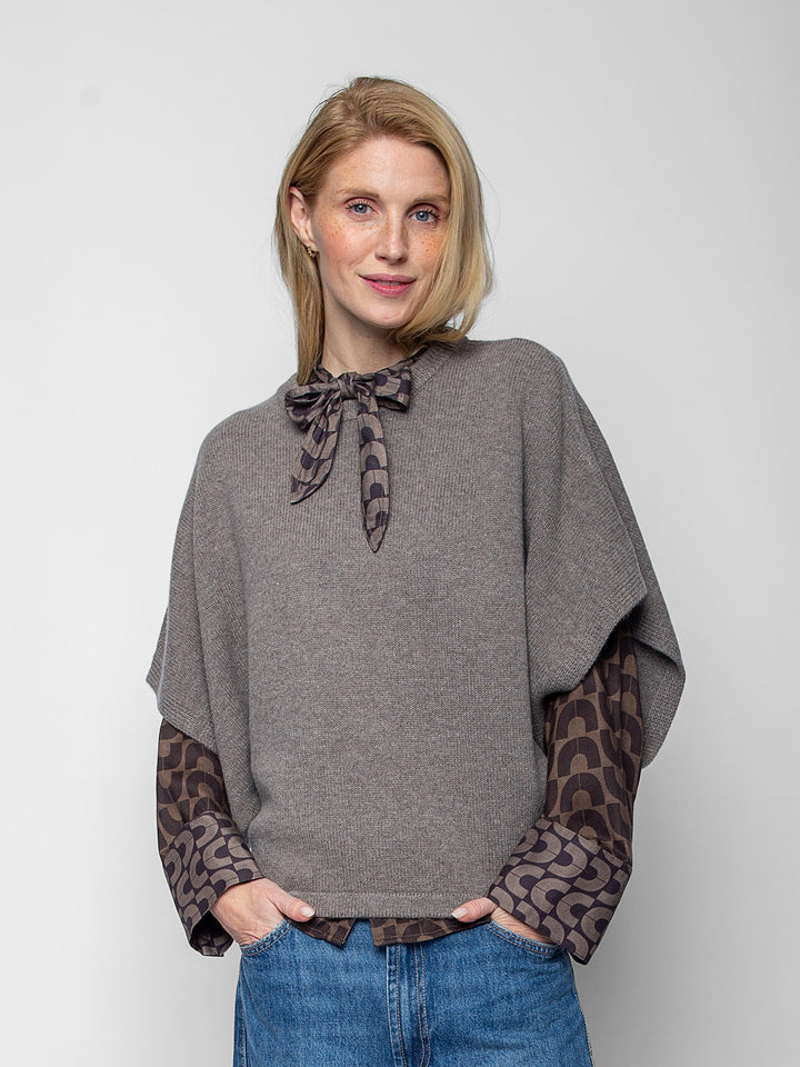 Strickpullover Taupe