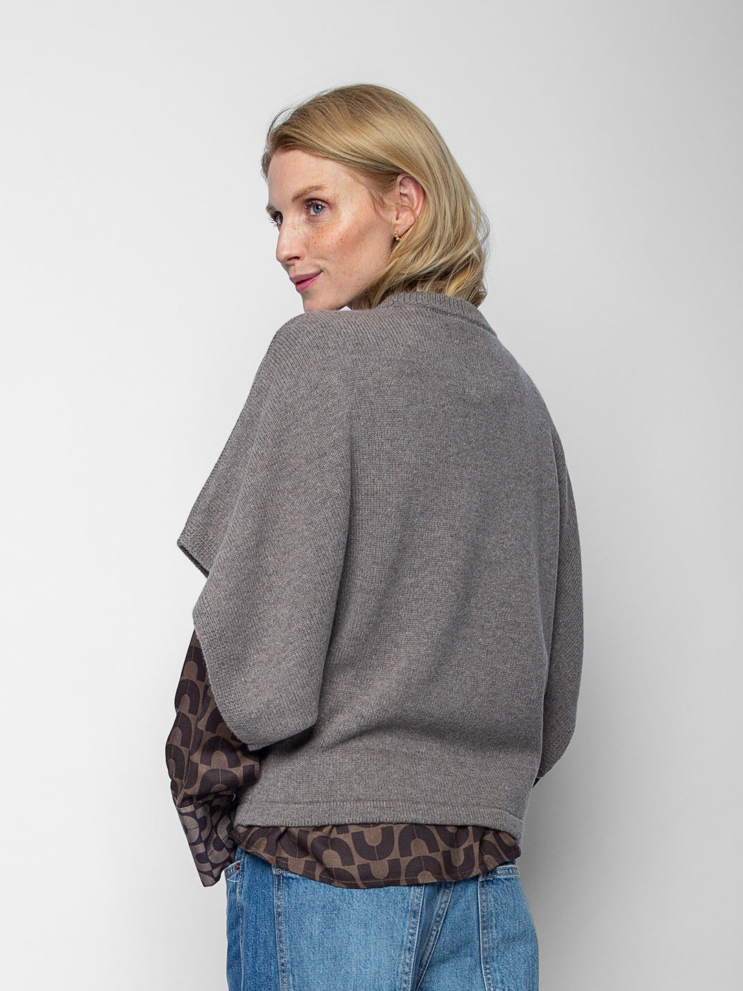 Strickpullover Taupe