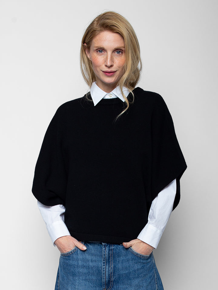 Strickpullover Black