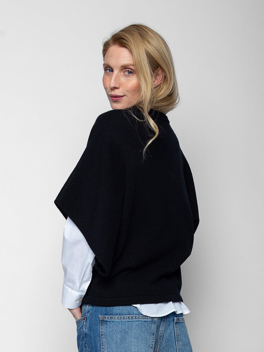 Strickpullover Black