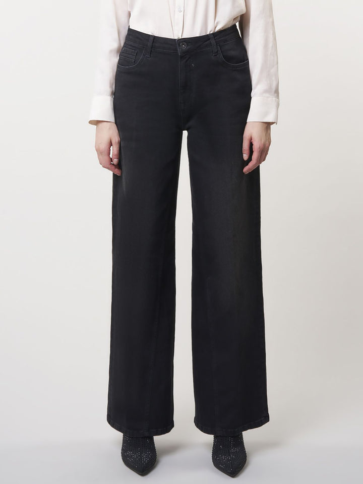 Jeans Leni Flare Black