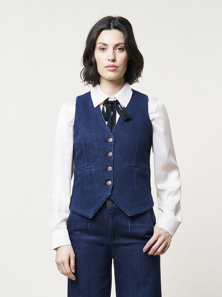 Jeans Vest Lurex