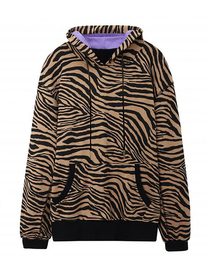 Hoddy Zebra Schwarz Braun