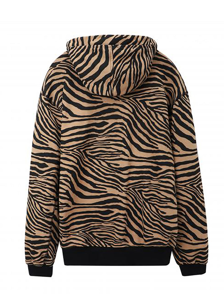 Hoddy Zebra Schwarz Braun