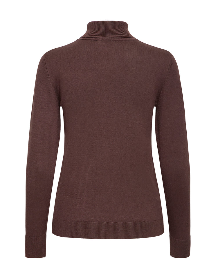 Rollkragenpullover Bymmorla Braun