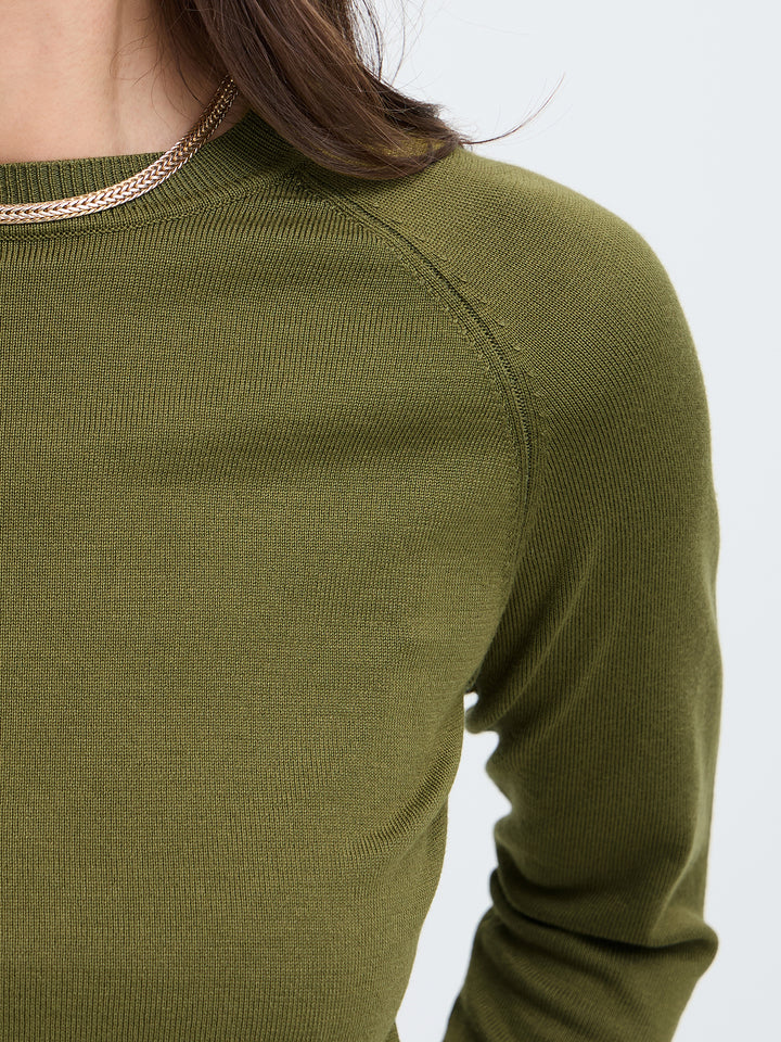Feinstrickpullover Bymorla Olive