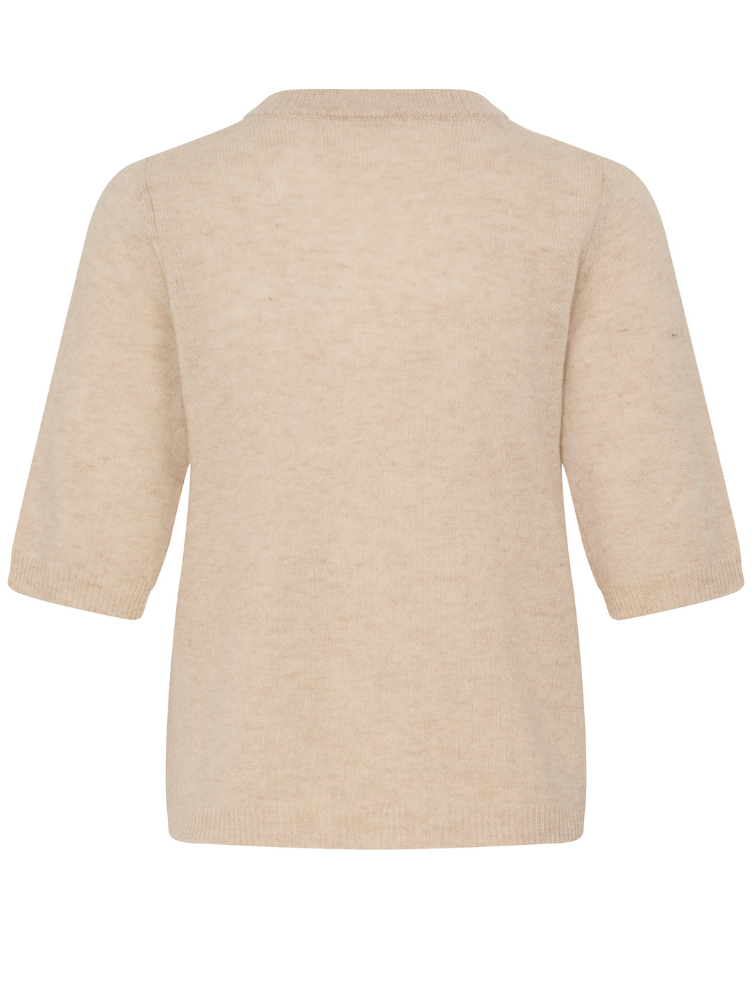 Strickpullover Halbarm Byosanna Beige