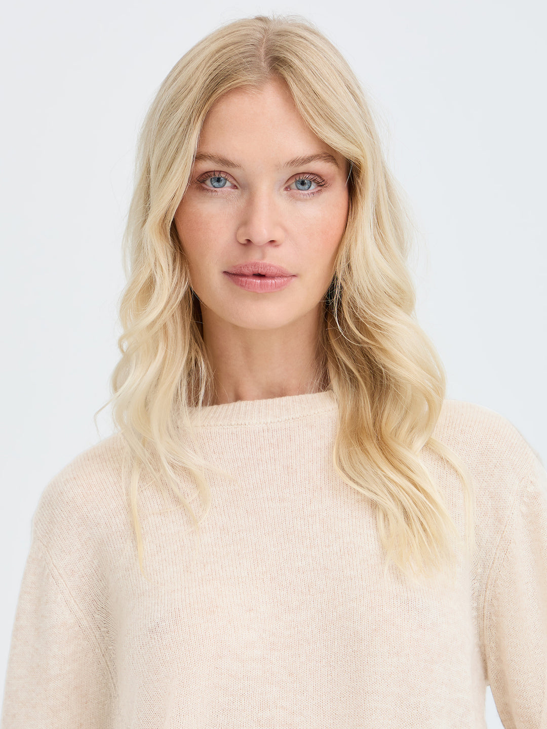 Strickpullover Byosanna Beige