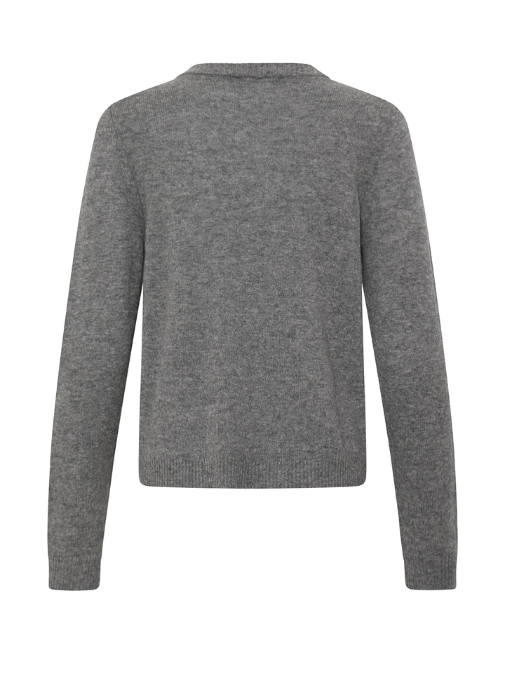 Strickpullover Byosanna Grau