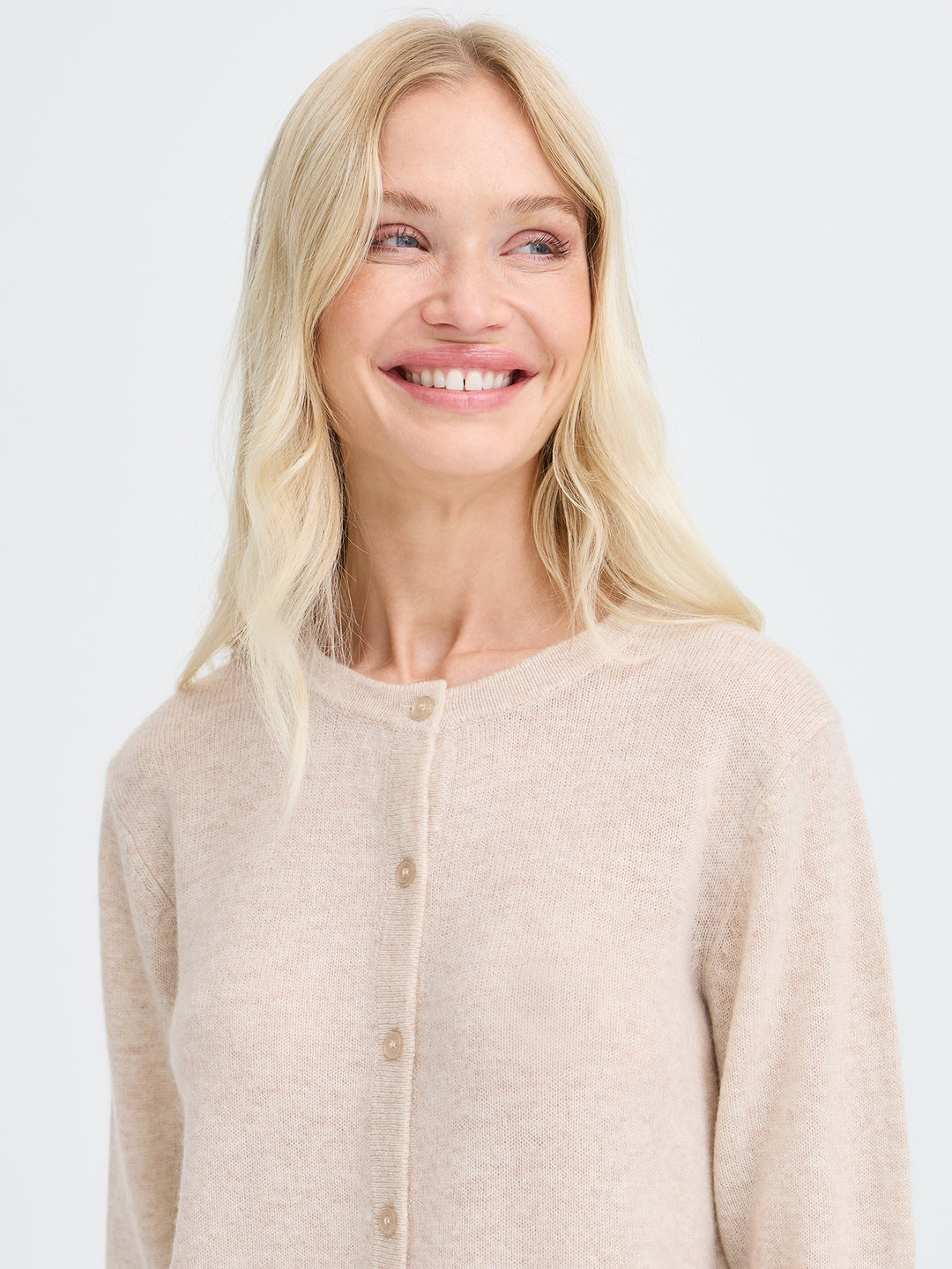 Cardigan Byosanna Beige