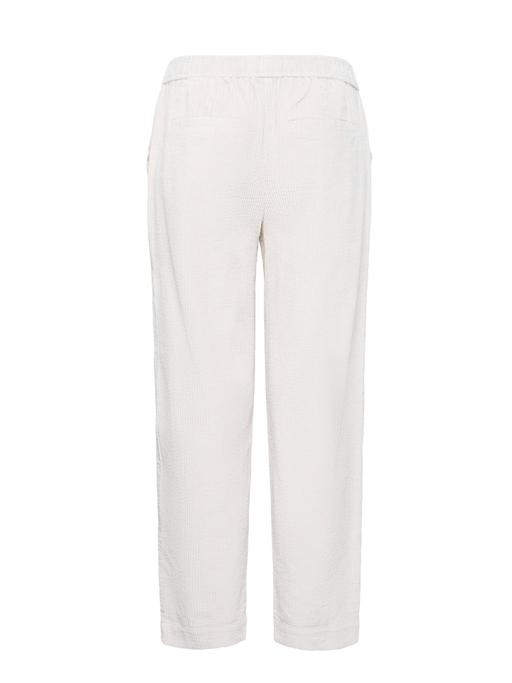 Cordschlupfhose Bydixian Creme