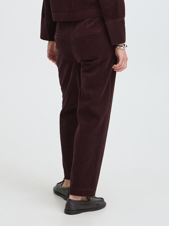 Cordschlupfhose Bydixian Marone