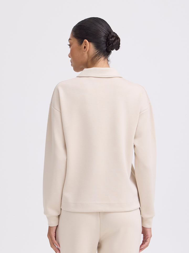 Polo Sweat Bypusti Creme