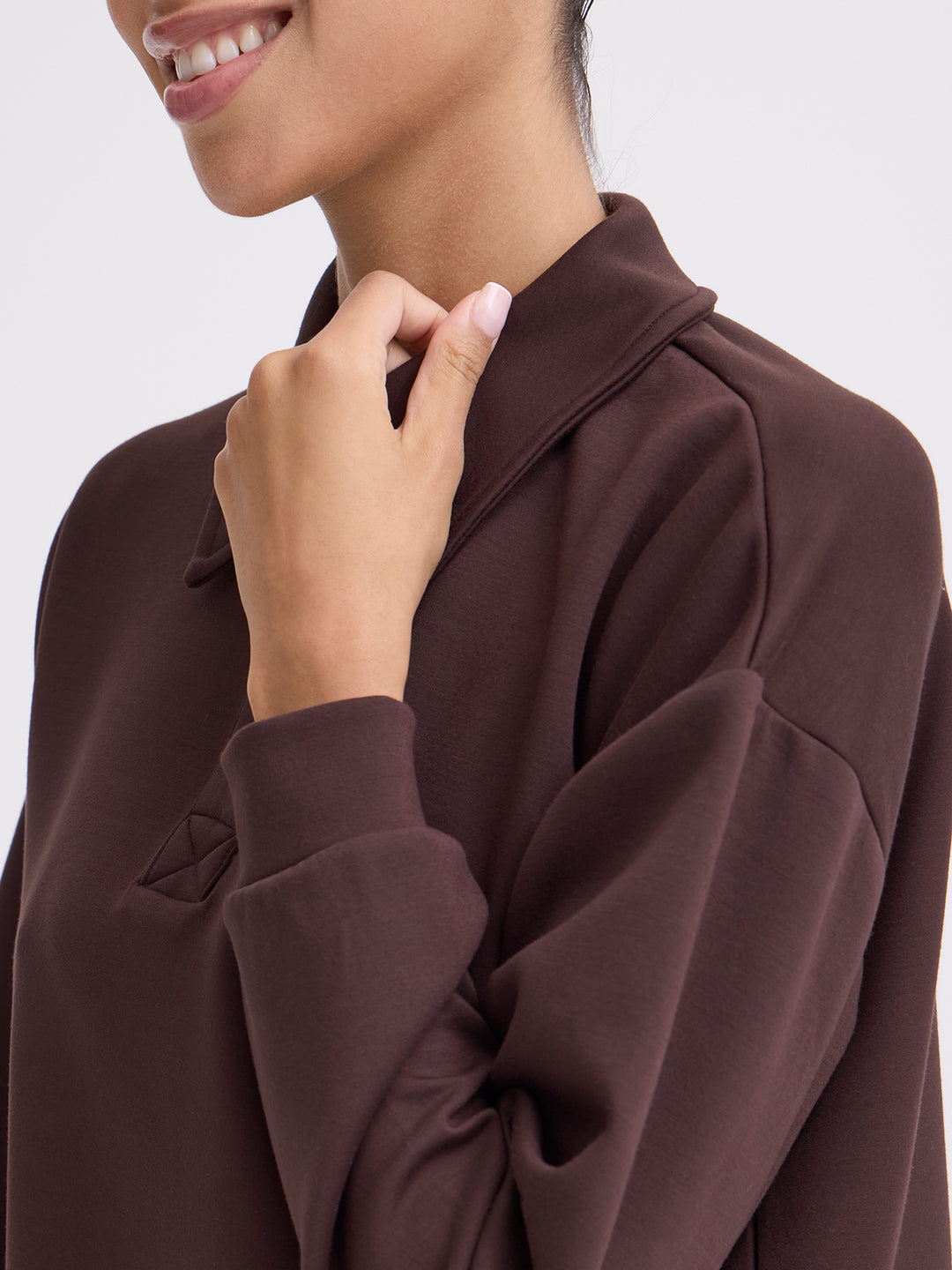 Polo Sweat Bypusti Braun