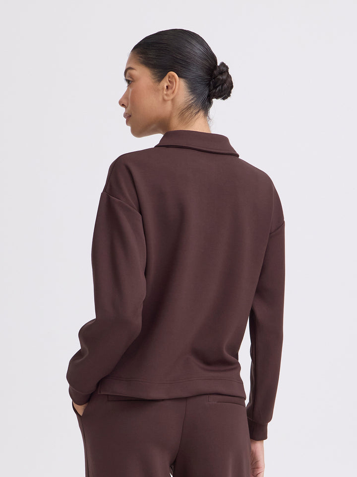 Polo Sweat Bypusti Braun