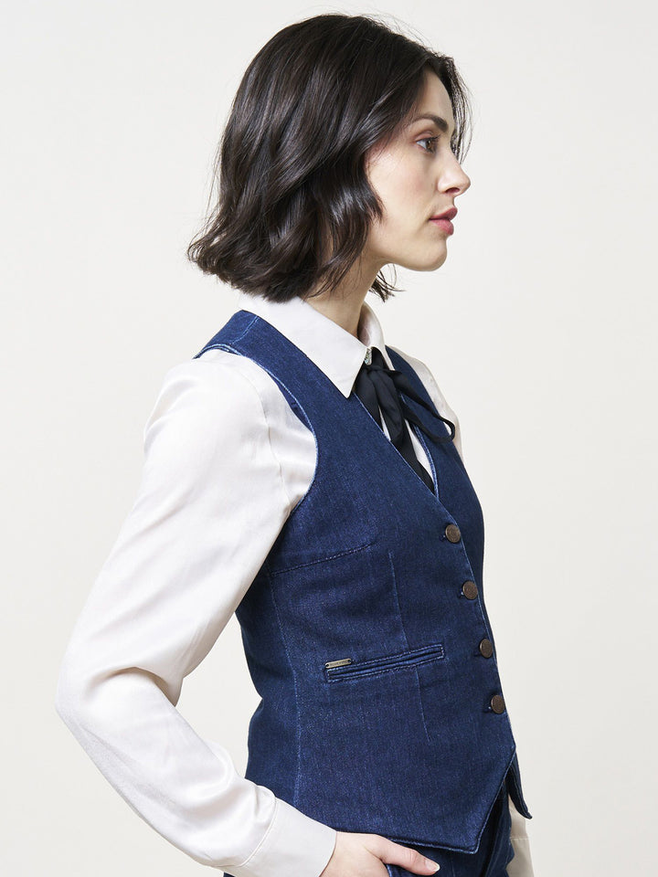 Jeans Vest Lurex