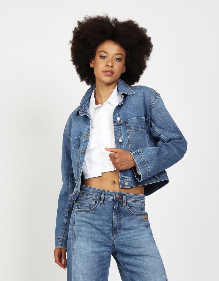 Jeansjacke 94Tina Loose Fit