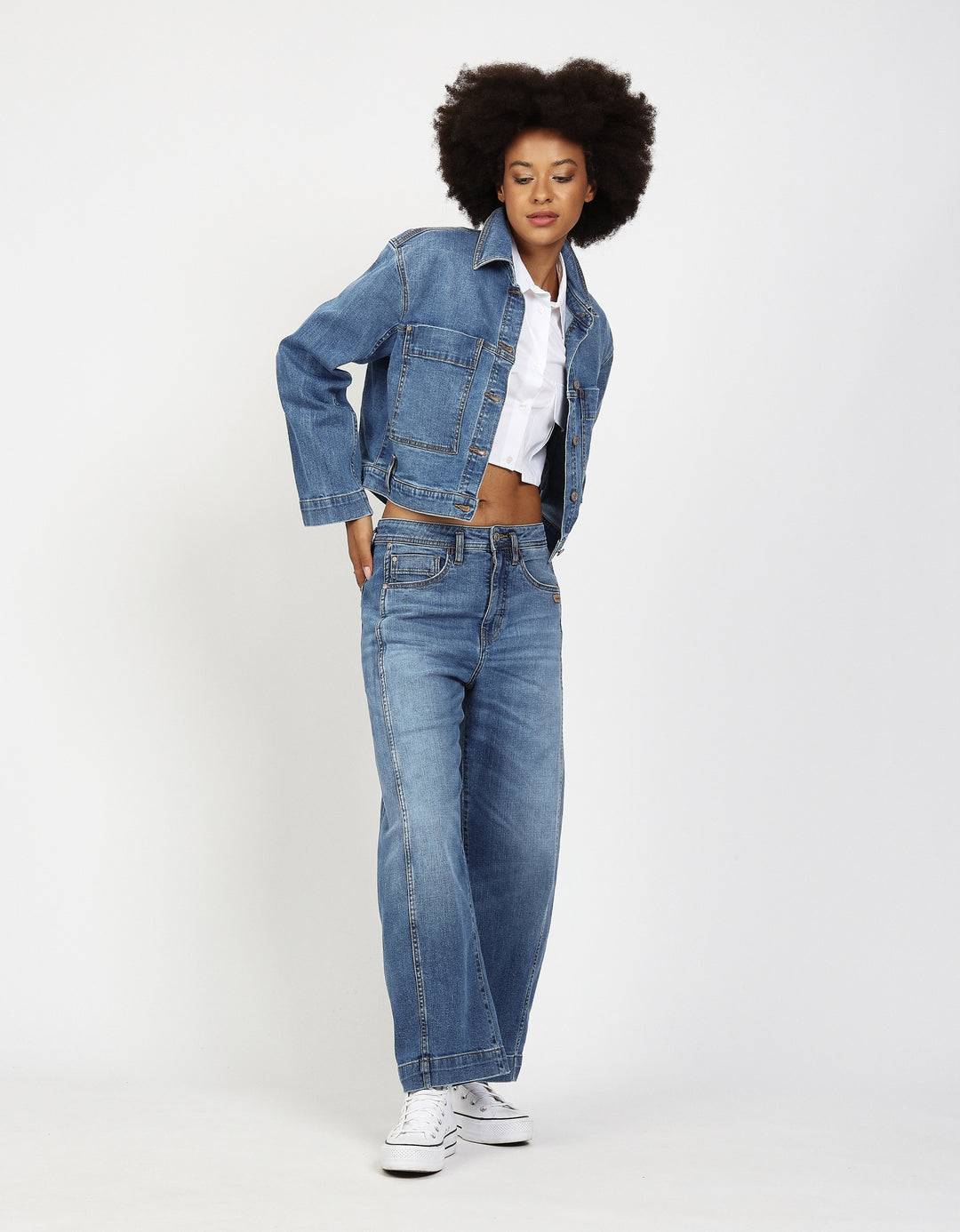 Jeansjacke 94Tina Loose Fit