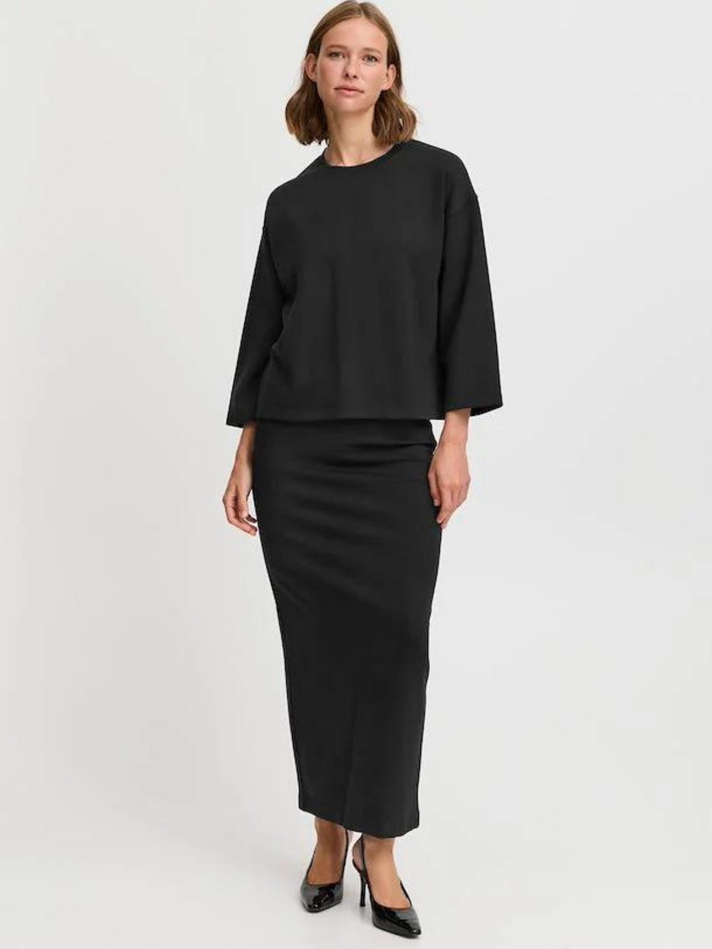 Byparrin Long Skirt Black